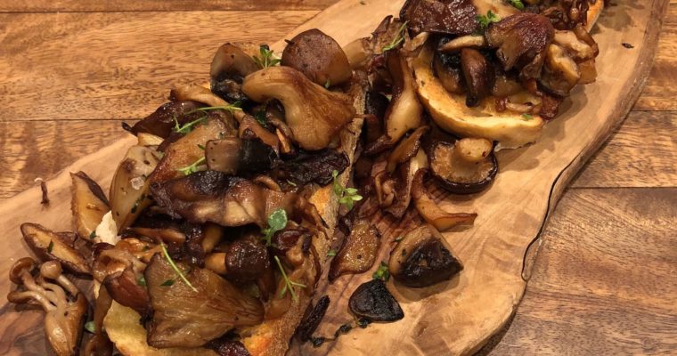 Wild Mushroom Toast