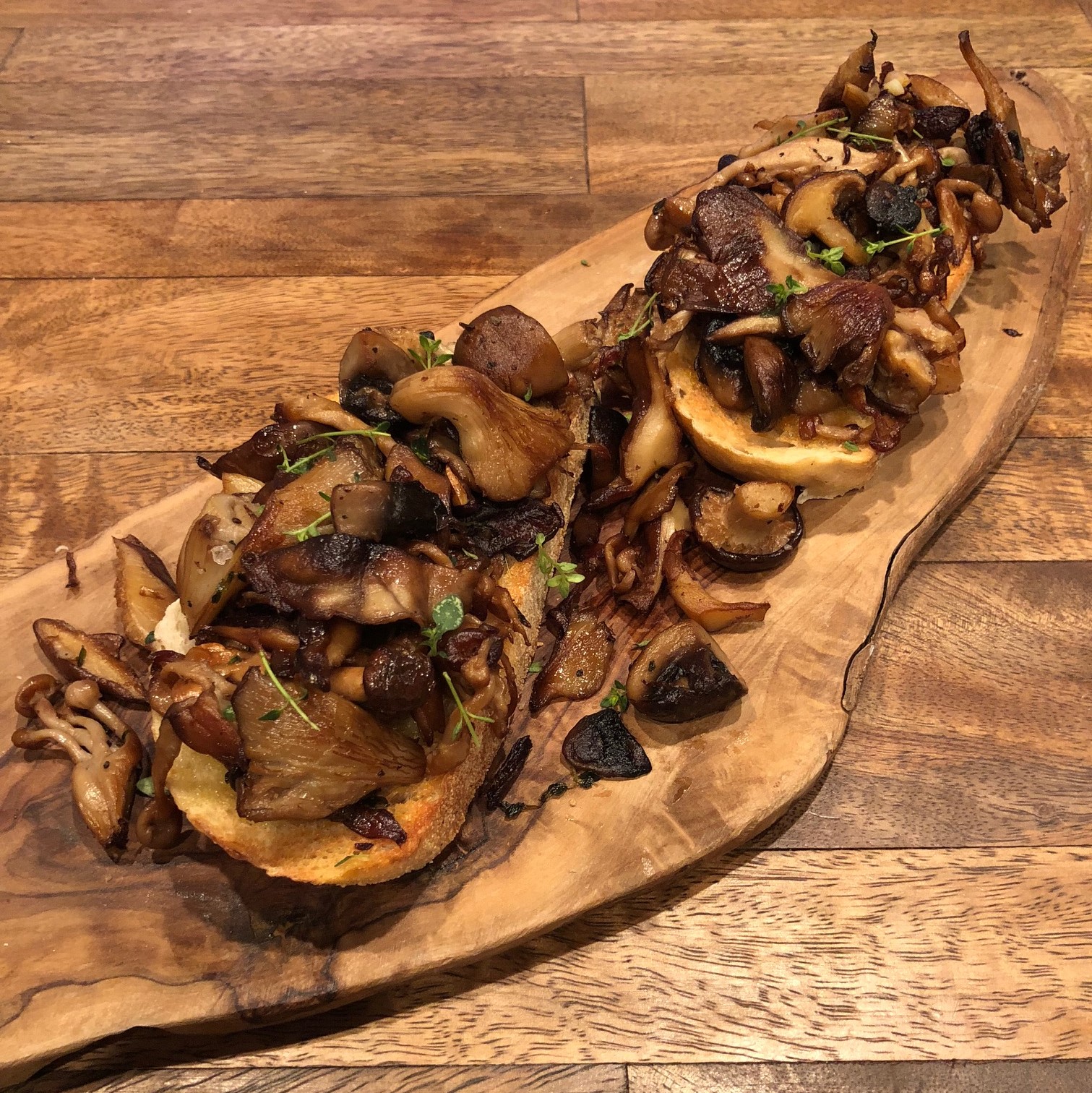 Wild Mushroom Toast